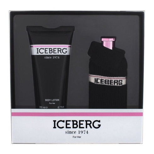 Iceberg Since 1974 for Her Gift Set 100ml EDP + 200ml Body Lotion