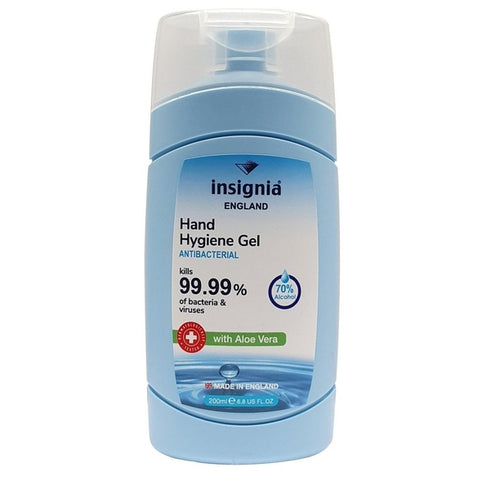 Insignia Hand Hygiene Antibacterial Gel 200ml