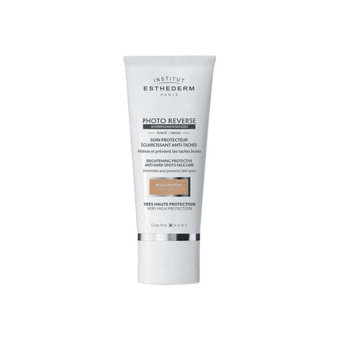 Institut Esthederm Photo Reverse Tinted Anti-Dark Spots Very High Protection Face Cream 50ml - Medium Beige