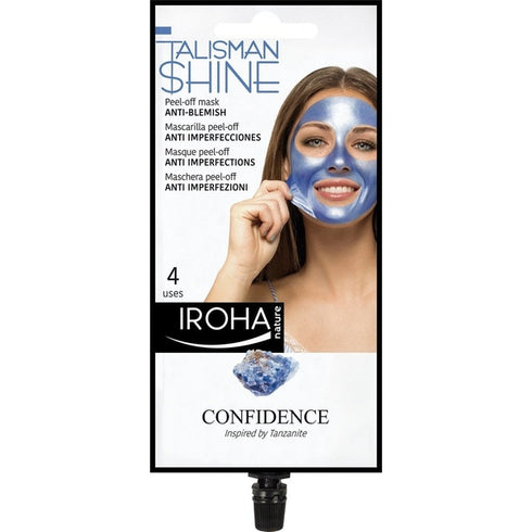 Iroha Talisman Shine Peel-Off Mask 25ml - Blue Confidence