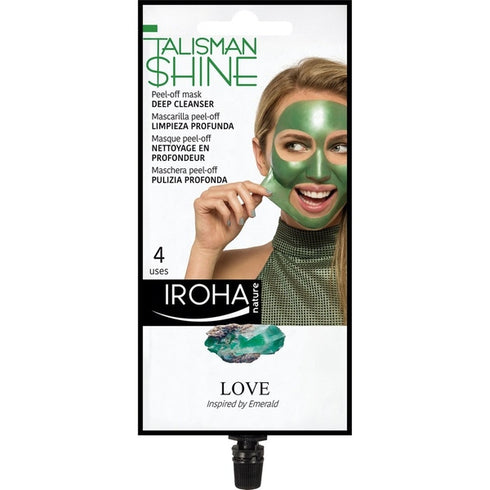 Iroha Talisman Shine Peel-Off Mask 25ml - Green Love