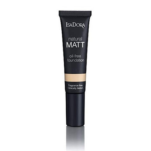 IsaDora Natural Matt Oil-Free Foundation 35ml - 10 Porcelain