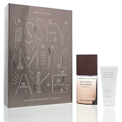 Issey Miyake L'Eau d'Issey Pour Homme Wood & Wood Gift Set 50ml EDP + 50ml Shower Gel