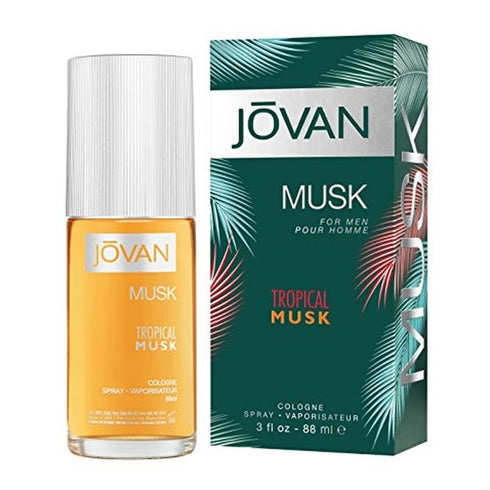 Jovan Tropical Musk Eau de Cologne 88ml Spray