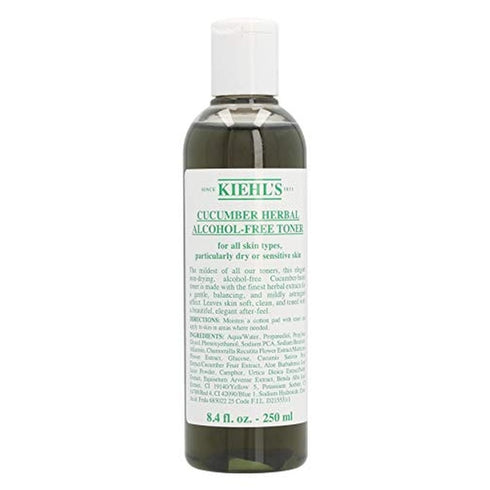 Kiehl's Cucumber Herbal Alcohol-Free Toner 250ml - For Dry And Sensitive Skin
