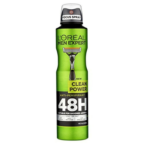 L?Oréal Men Expert Clean Power 48H Anti-Perspirant 250ml