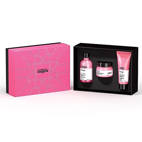 L'Oréal Professionnel Serie Expert Pro Longer Gift Set 300ml Shampoo + 250ml Hair Mask + 15ml 10-in-1 Professional Cream