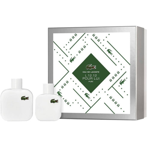 Lacoste Eau de Lacoste L.12.12 Blanc Gift Set 100ml EDT + 50ml EDT