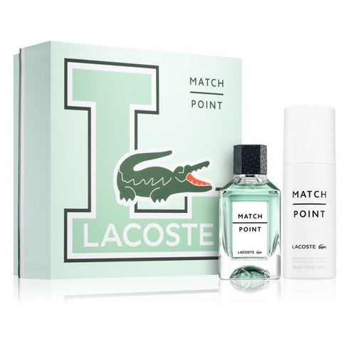 Lacoste Match Point Gift Set 100ml EDT + 150ml Deodorant Spray