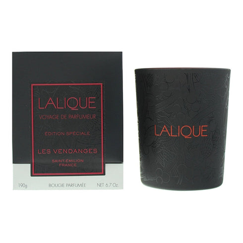 Lalique Candle 190g - Les Vendanges Saint-Emilion