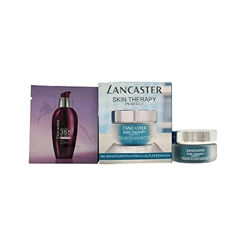 Lancaster Skin Therapy Gift Set 15ml Perfecting Texturizing Moisturizer + 1ml 365 Cellular Elixir Intense