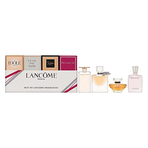 Lancôme Best of Lancôme Minuature Fragrances Gift Set 5ml EDP Idôle + 4ml EDP La Vie Est Belle + 7.5ml EDP Trésor + 5ml EDP Miracle