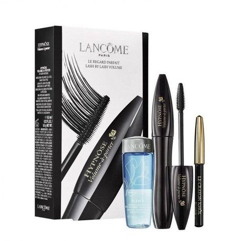 Lancome Hypnôse Gift Set 6.5ml Hypnôse Volume-à-Porter Mascara Black + 0.7g Mini Crayon Khol Black + 30ml Bi-Facil Makeup Remover