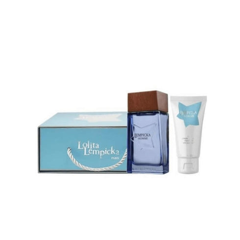 Lolita Lempicka Homme Gift Set 100ml EDT + 75ml Aftershave Balm
