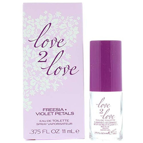 Love2Love Freesia + Violet Petals Eau de Toilette 11ml Spray