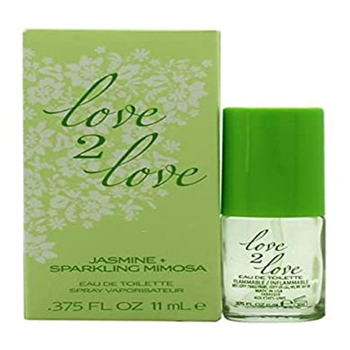 Love2Love Jasmine + Sparkling Mimosa Eau de Toilette 11ml Spray
