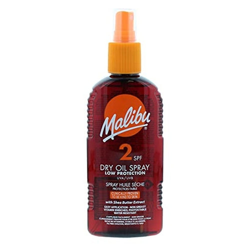 Malibu Sun Dry Oil Spray 200ml SPF2