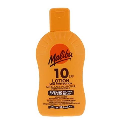 Malibu Sun Lotion SPF10 Low Protection 200ml Lotion