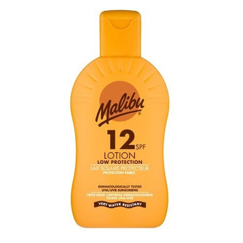 Malibu Sun Lotion SPF12 Low Protection 200ml
