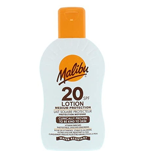 Malibu Sun Lotion SPF20 Medium Protection 200ml