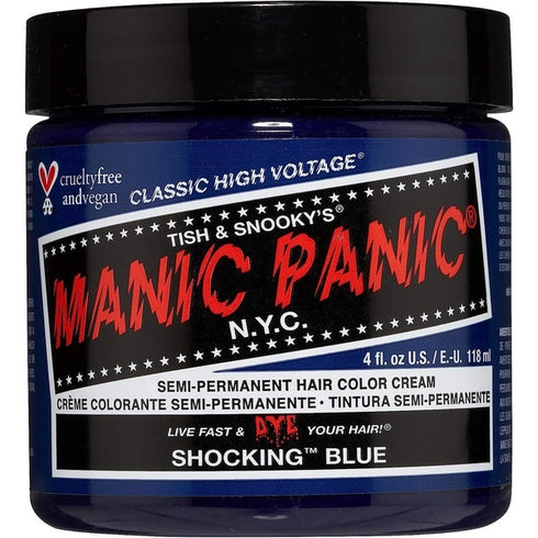 Manic Panic High Voltage Classic Semi-Permanent Hair Colour 118ml - Shocking Blue