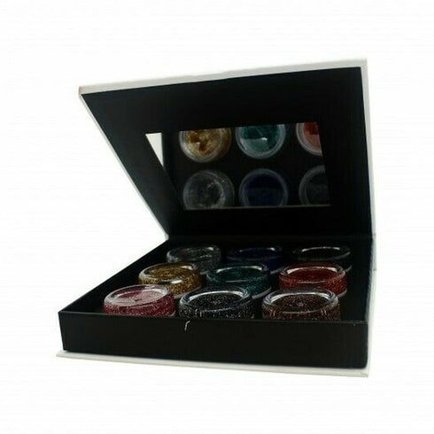 Marco By Design Face & Body Glitter Collection Palette 9 x 4g