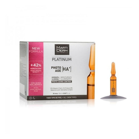 Martiderm Platinum Photo Age Ampoules 2ml x 30 (This includes:
30 x 2ml Ampoules)