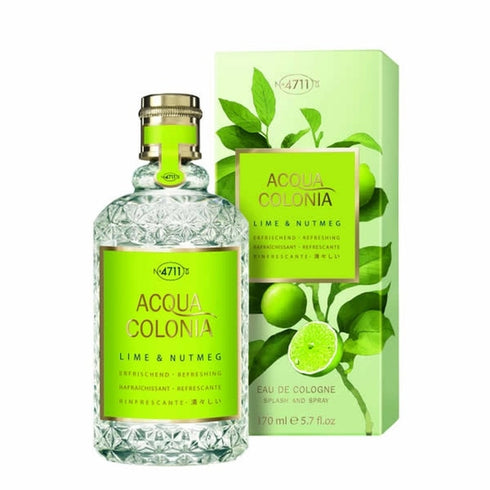 Mäurer & Wirtz 4711 Acqua Colonia Lime & Nutmeg Eau de Cologne 170ml Spray