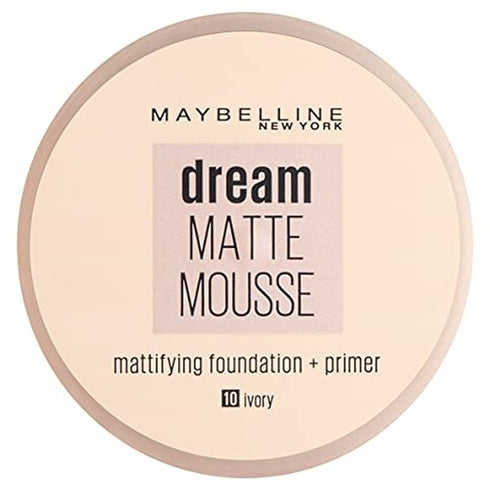 Maybelline Dream Matte Mousse Foundation 18ml - 010 Ivory