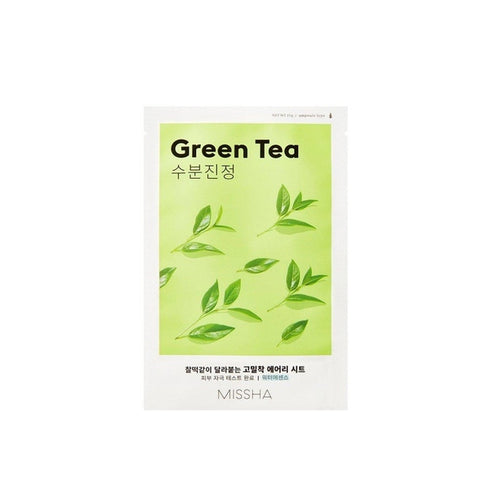 Missha Airy Fit Sheet Mask 19g - Green Tea