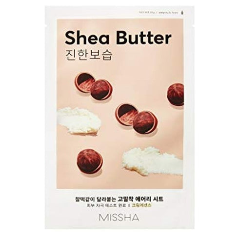 Missha Airy Fit Sheet Mask 19g - Shea Butter