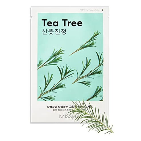 Missha Airy Fit Sheet Mask 19g - Tea Tree