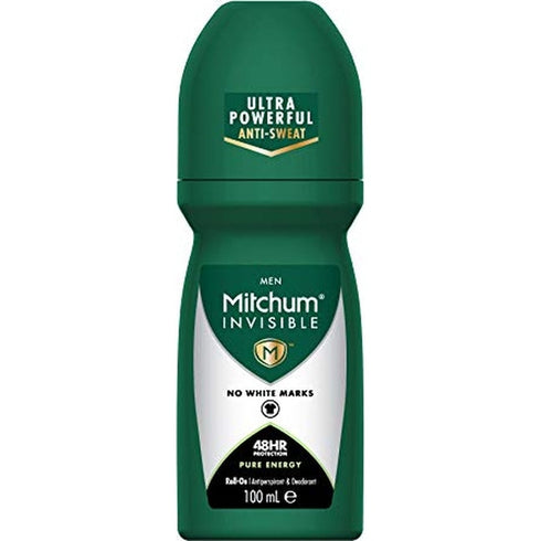 Mitchum Invisible 48HR Pure Energy Roll On 100ml
