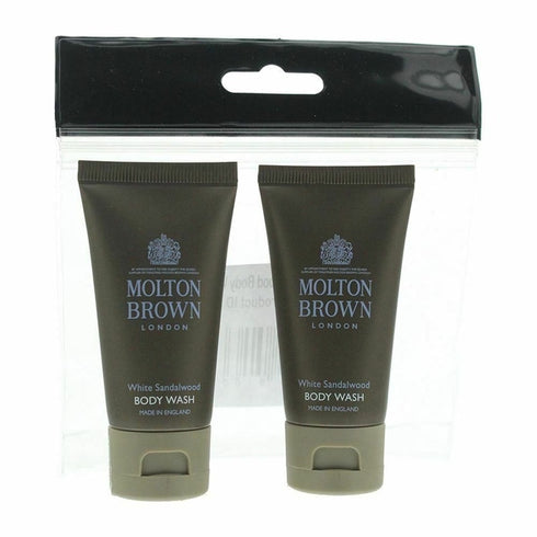 Molton Brown White Sandalwood Body Wash Gift Set 2 x 30ml