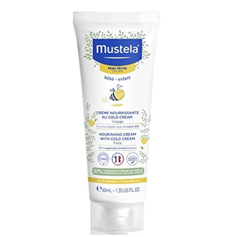 Mustela Bébé Dry Skin Nourishing Cream Cold Cream 40ml