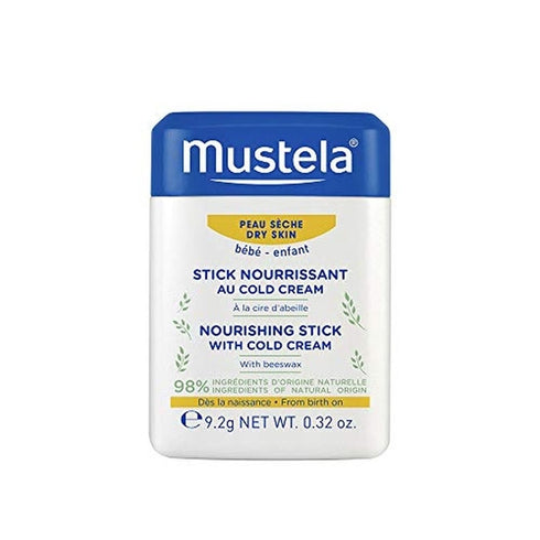 Mustela Bébé Hydra-Stick Nourishing Stick With Cold Cream For Lips And Cheeks 9.2g