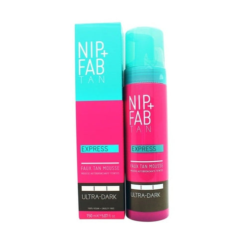 NIP + FAB Express Faux Tan Mousse 150ml - Ultra Dark