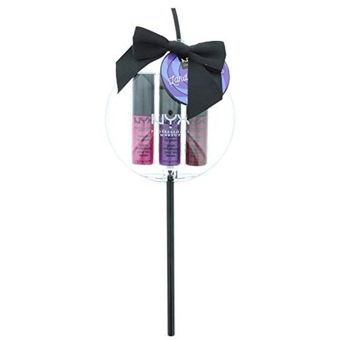 NYX Land Of Lollies Metallic Gloss Lip Trio Gift Set 3 x 4.7ml Lip Gloss