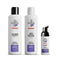Nioxin 3 Part System No.6 Gift Set 3 Pieces - Chemically Treated Hair with Progressed Thinning