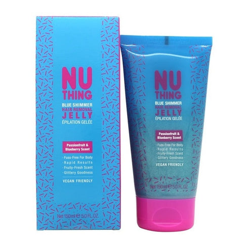 Nuthing Blue Shimmer Hair Removal Jelly 150ml