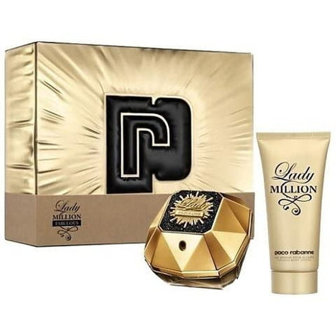 Paco Rabanne Lady Million Fabulous Gift Set 50ml EDP + 75ml Body Lotion