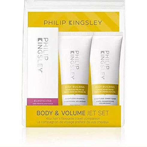 Philip Kingsley Body & Volume Jet Set Gift Set 75ml Shampoo + 75ml Conditioner + 75ml Elasticizer
