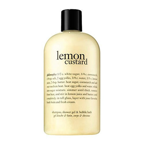 Philosophy Lemon Custard Shampoo,Shower Gel & Bubble Bath 480ml