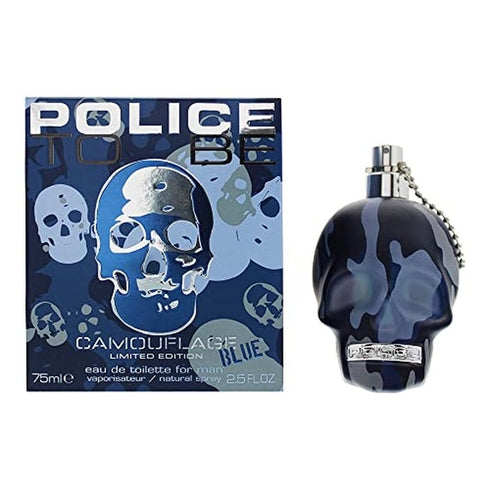 Police To Be Camouflage Blue Eau de Toilette 75ml Spray