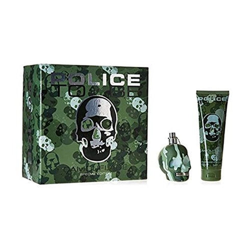 Police To Be Camouflage Gift Set 40ml EDT + 100ml Shower Gel