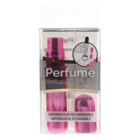 Pressit Refillable Perfume Spray Bottle 4ml - Hot Pink
