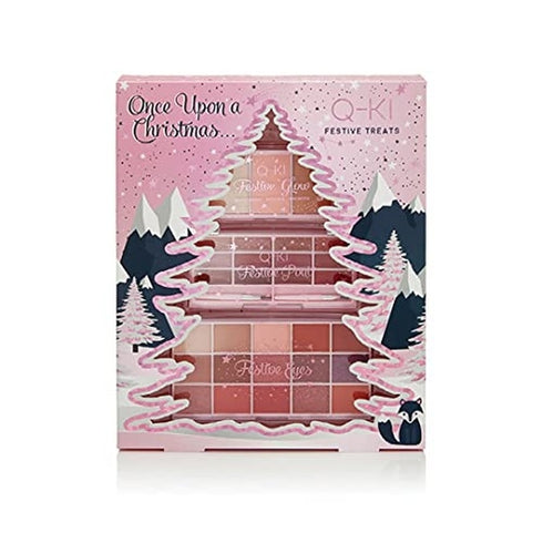 Q-KI Festive Treats Eye Shadow & Face Palette - 30 Pieces