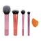 Real Techniques Everyday Essentials Make-Up Brush Set 5 Pieces (1 x Blusher Brush
1 x Miracle Complexion Sponge
1 x Face Powder Brush
1 x Eye Brush)
