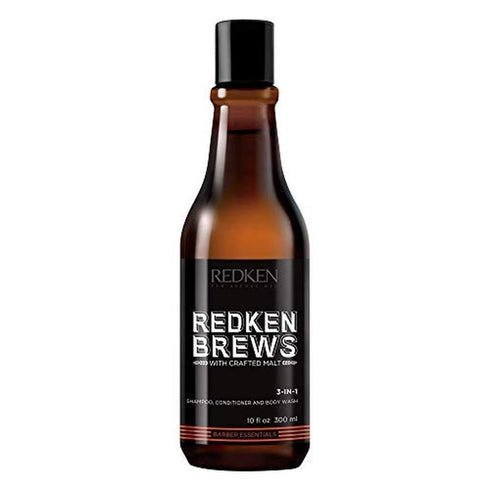 Redken Brews Mens 3-In-1 Shampoo 300ml