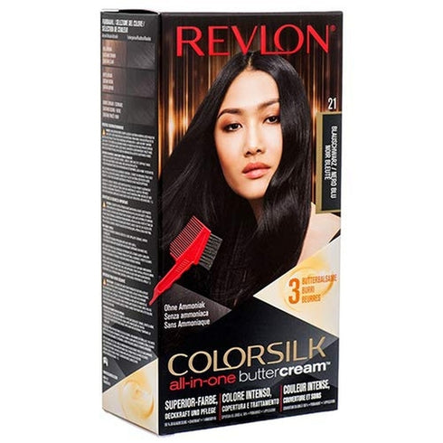 Revlon Luxurious Colorsilk Buttercream Hair Color 126.8ml - 21/12BB Blue Black